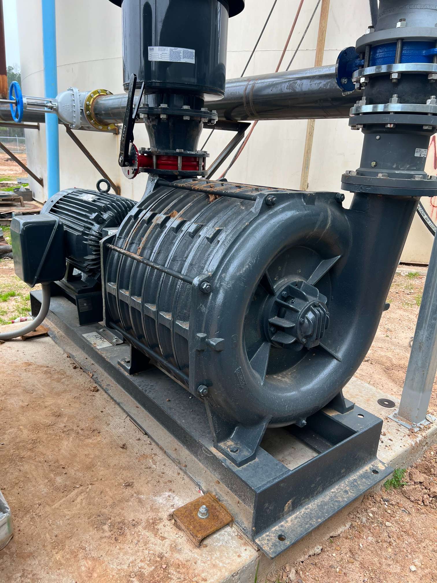 Plant Blower Installation