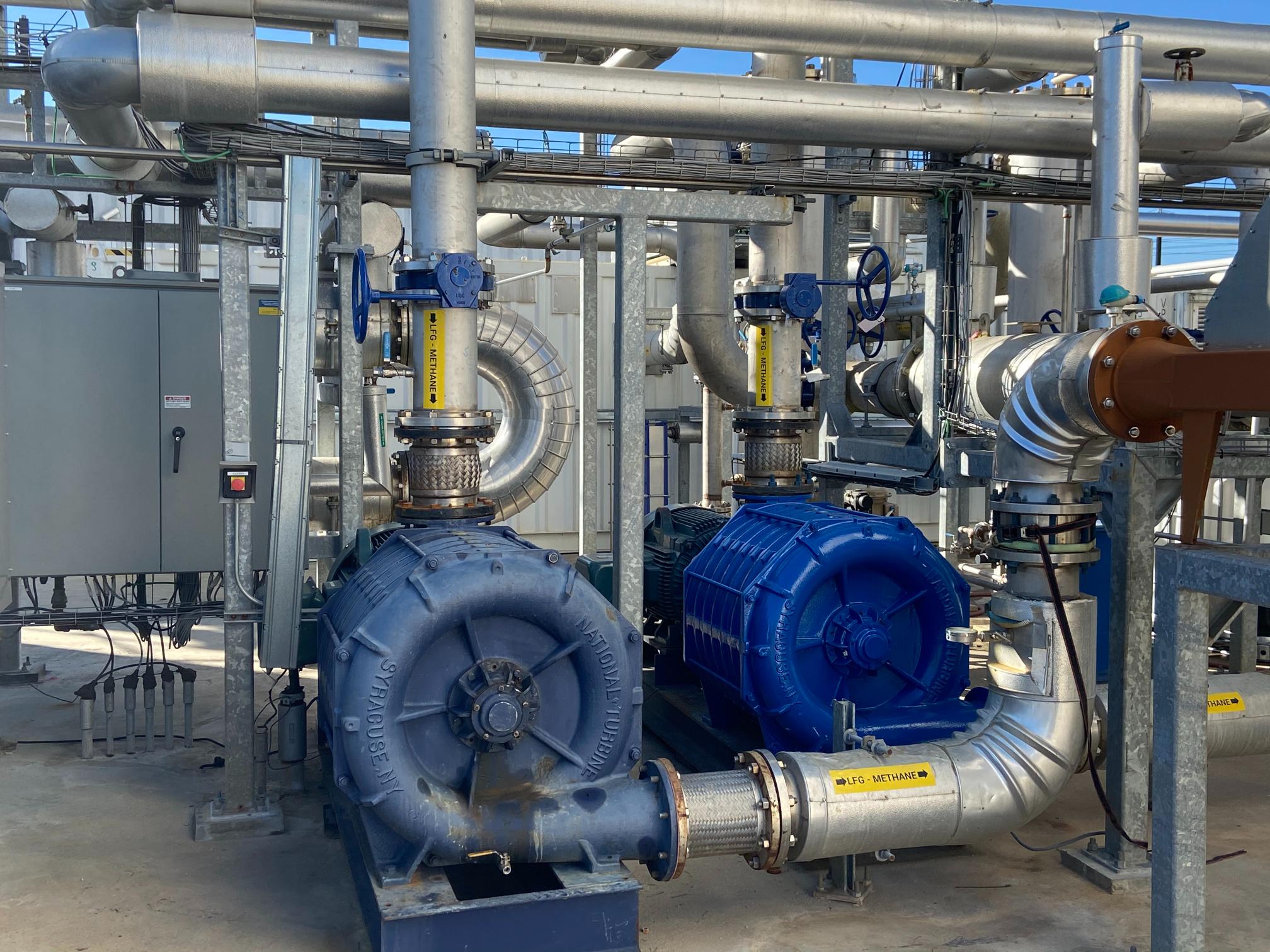 Plant Blower Installation